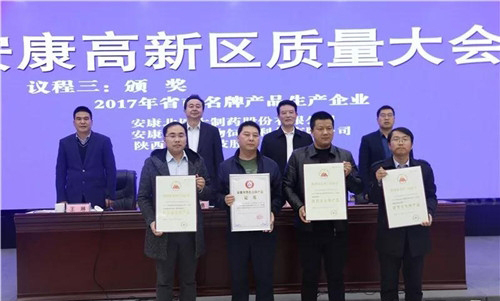 陽晨質(zhì)量強(qiáng)企、品牌興企之路又添新殊榮